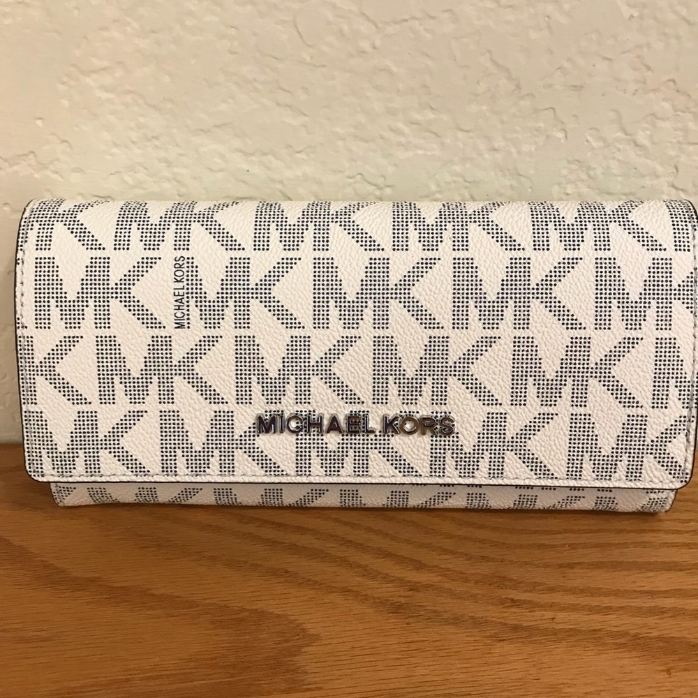 Michael Kors Jet set travel Carryall wallet navy - Picture 3 of 8